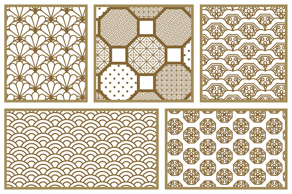 Japanese Vector Patterns in Patterns - product preview 4