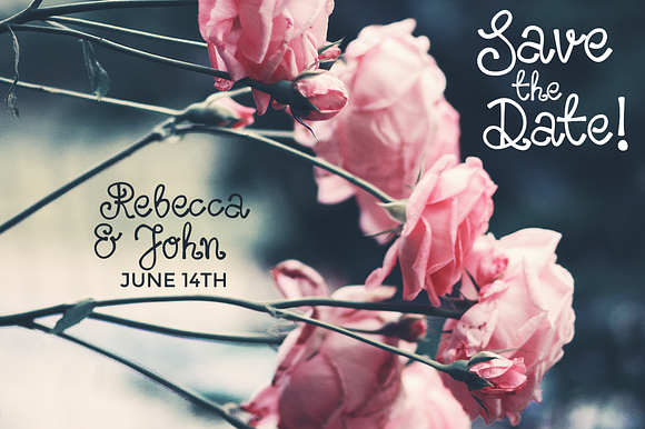 Sweet Peas Font in Script Fonts - product preview 1