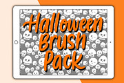 Halloween Procreate brush pack