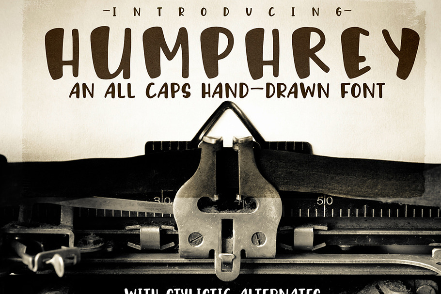 Humphrey Handwritten Font in Display Fonts - product preview 8