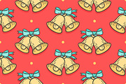 Seamless pattern for Merry Christmas