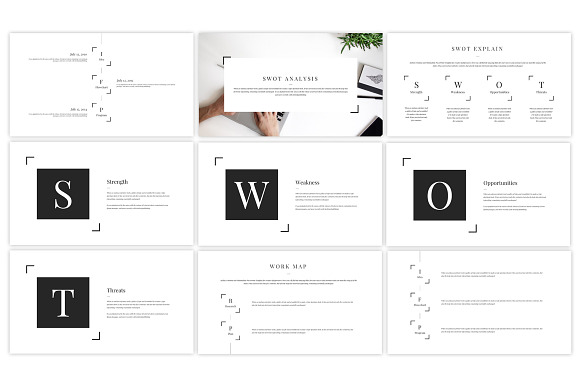 JENNIFER Minimalist Presentation in PowerPoint Templates - product preview 5