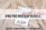 Easiest iPad Pro Mockup Bundle Ever