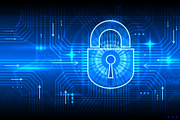 Digital information security concept