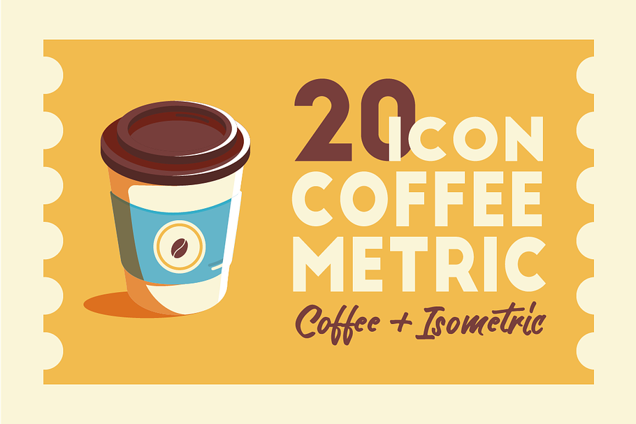 Coffee-Metric Icon in Graphics - product preview 8