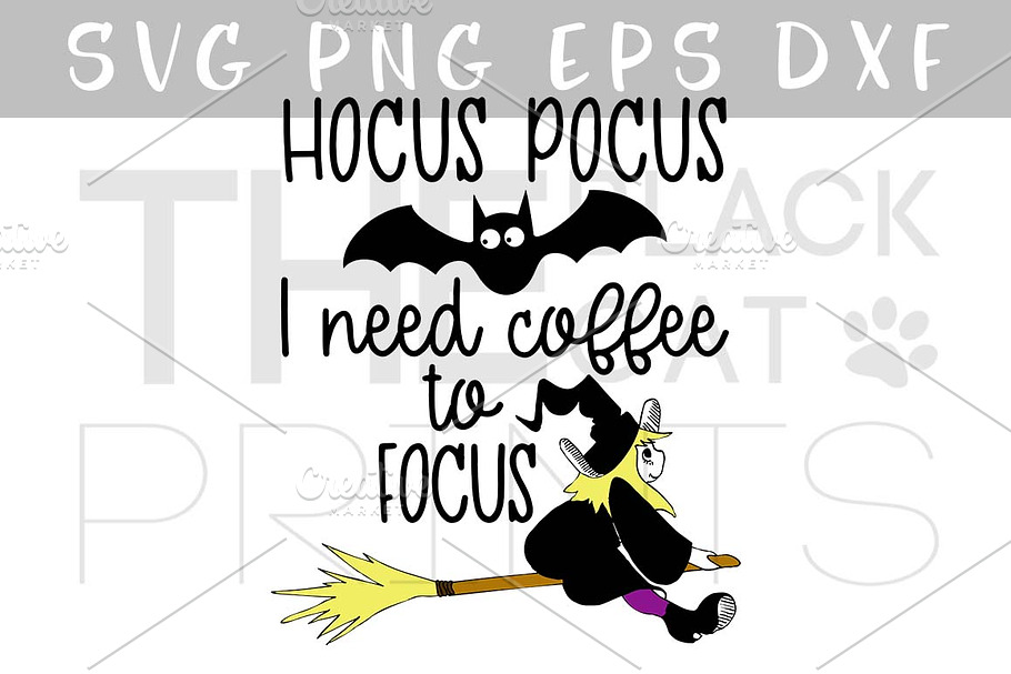 Hocus pocus SVG DXF PNG EPS in Illustrations - product preview 8
