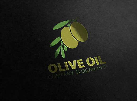 Olive Oil Logo in Logo Templates - product preview 1