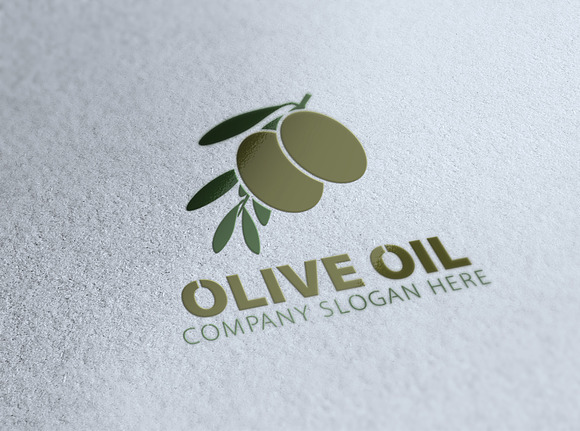 Olive Oil Logo in Logo Templates - product preview 2