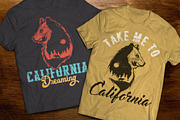 California t-shirts and posters