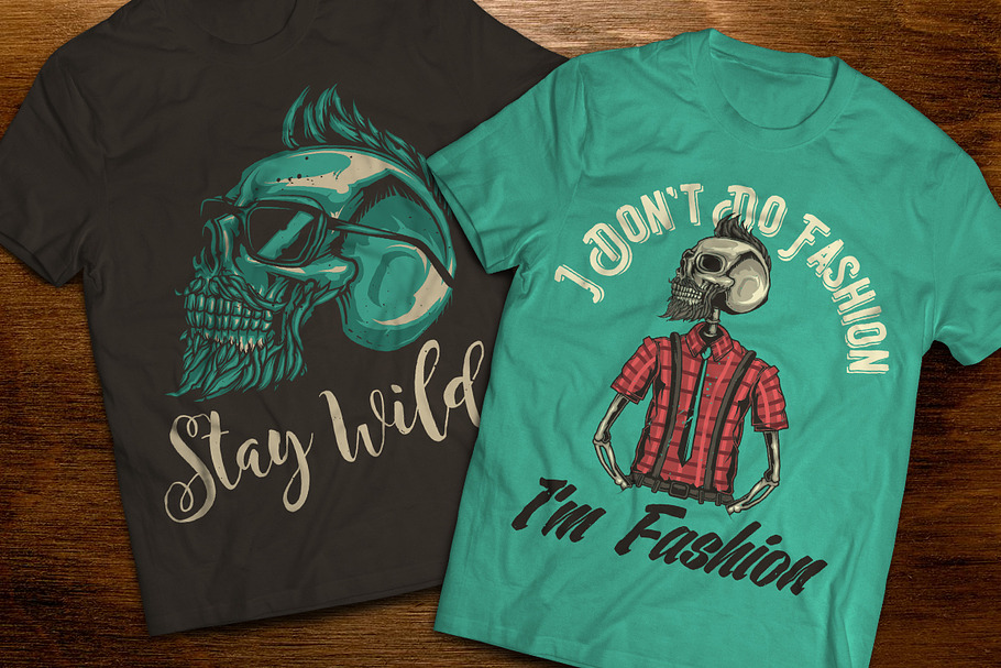 Hipster t-shirts and posters in Illustrations - product preview 8