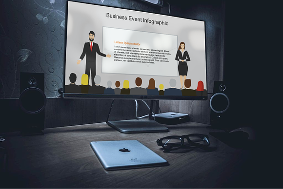 Mega Biz Infographic Keynote Pack in Keynote Templates - product preview 7