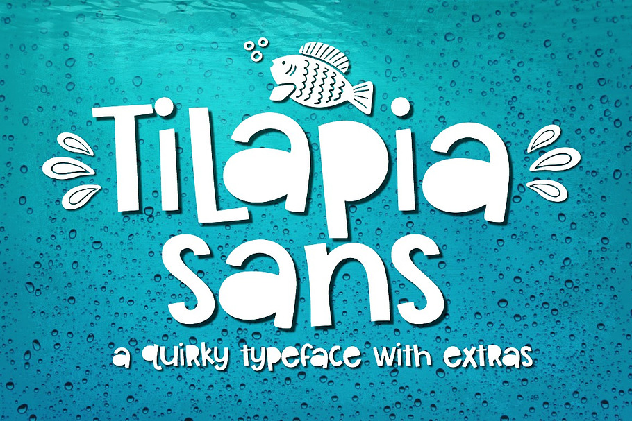 Tilapia Sans in Display Fonts - product preview 8