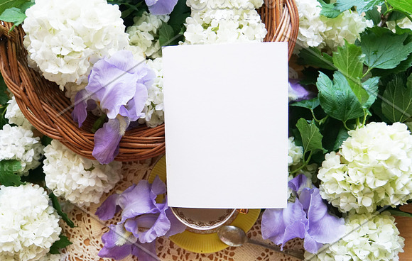Spring theme invites in Card Templates - product preview 4