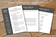 Resume Cover Letter References 3Pack