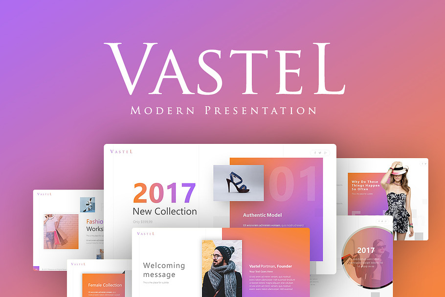 Vastel - Modern Presentation in PowerPoint Templates - product preview 8