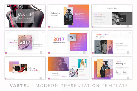Vastel - Modern Presentation in PowerPoint Templates - product preview 1