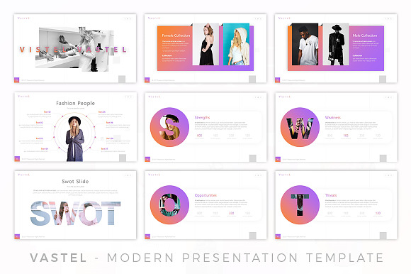 Vastel - Modern Presentation in PowerPoint Templates - product preview 4