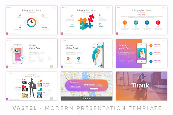 Vastel - Modern Presentation in PowerPoint Templates - product preview 5