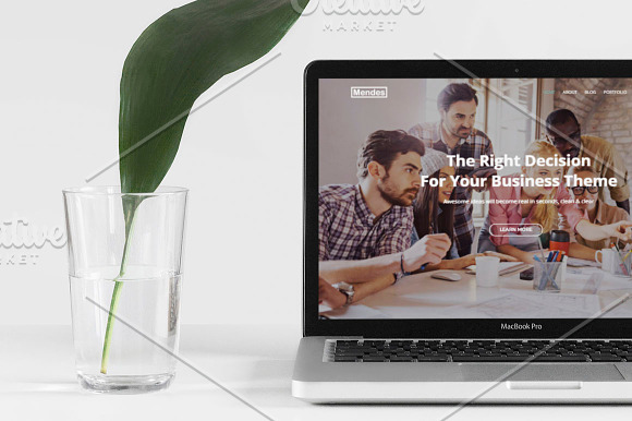 Mendes Multipurpose Blog & Portfolio in WordPress Business Themes - product preview 4