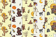 Spooky Party ( Halloween Patterns )