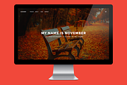 November WordPress Theme