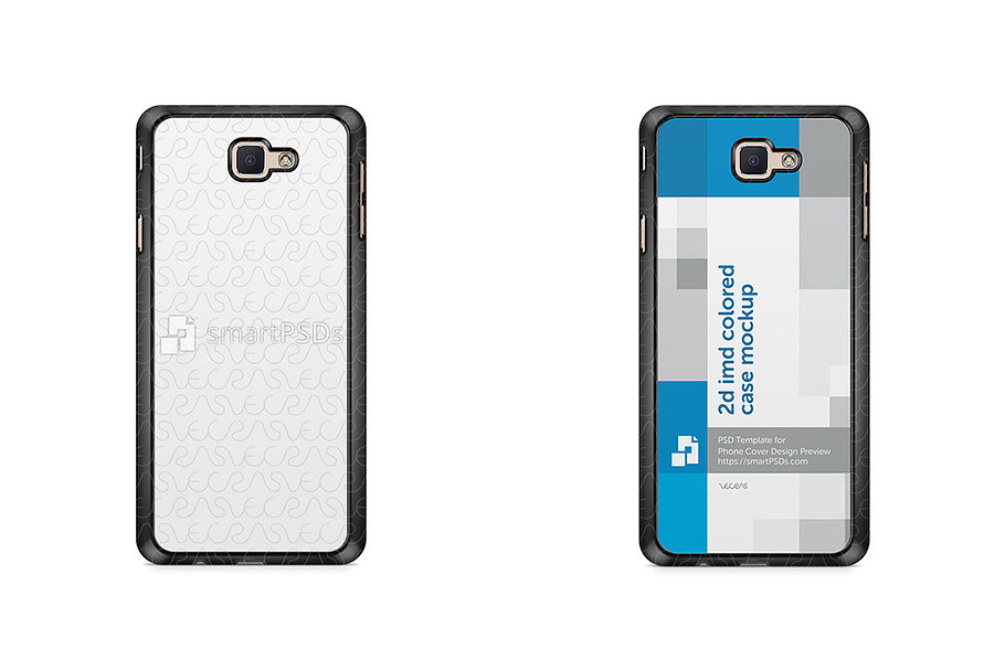Galaxy J7 Prime 2d IMD Case Mockup in Product Mockups - product preview 8
