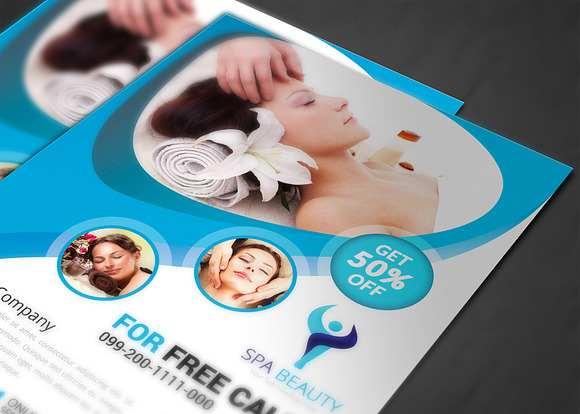 Beauty Salon Spa - Flyer Templates in Flyer Templates - product preview 3