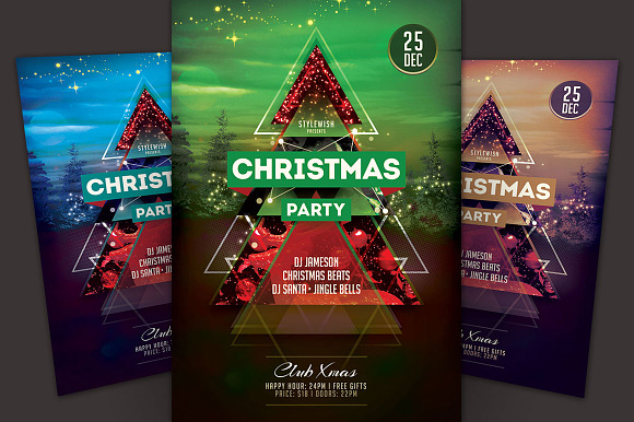 SALE% Christmas Flyer Bundle in Flyer Templates - product preview 1