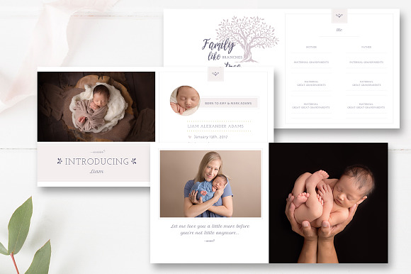 Baby Album Template PSD in Magazine Templates - product preview 2
