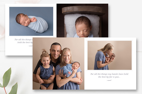Baby Album Template PSD in Magazine Templates - product preview 3