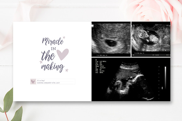 Baby Album Template PSD in Magazine Templates - product preview 5