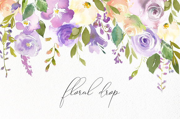 Bouquets de Mariee Watercolor Set in Illustrations - product preview 6