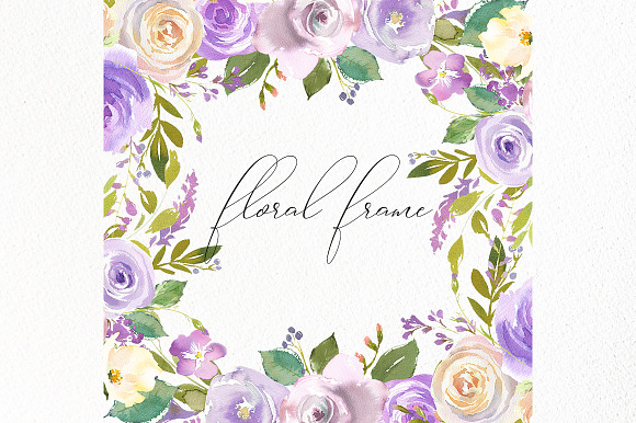 Bouquets de Mariee Watercolor Set in Illustrations - product preview 7