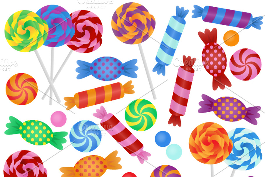 Candy Vectors and Clipart