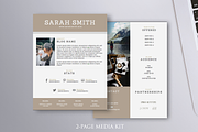 2-Page Media Kit Template MS Word