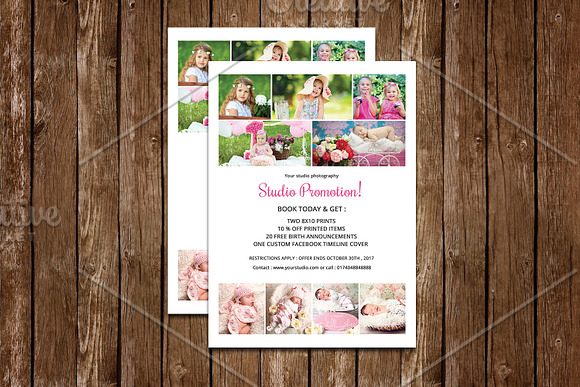 Studio Promotion Flyer V637 in Flyer Templates - product preview 2