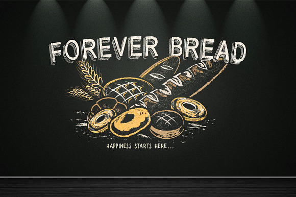 BiteChalk Typeface in Chalkboard Fonts - product preview 5