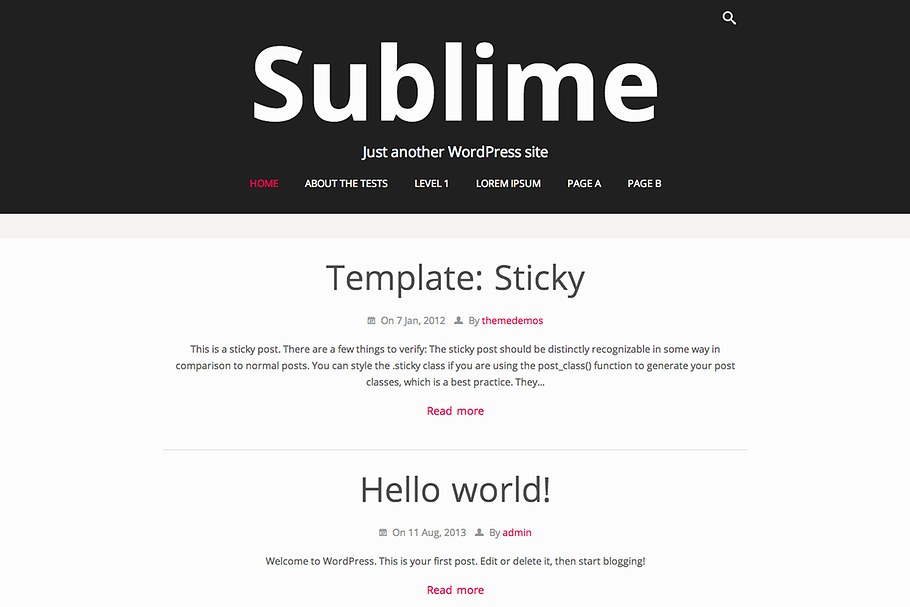 Sublime Press in WordPress Blog Themes - product preview 8