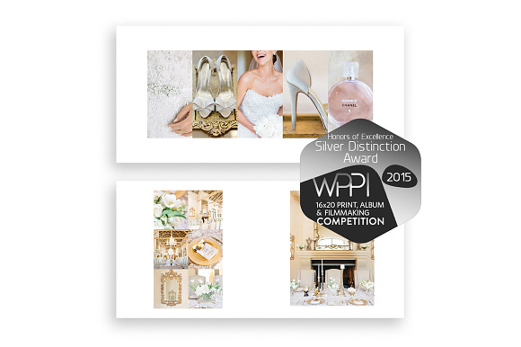 Modern Chic Wedding Album in Presentation Templates - product preview 1
