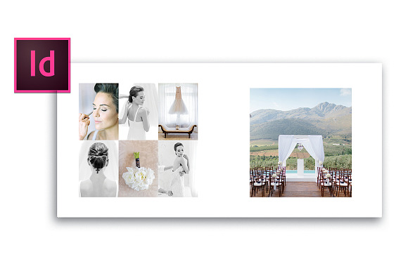 Modern Chic Wedding Album in Presentation Templates - product preview 2