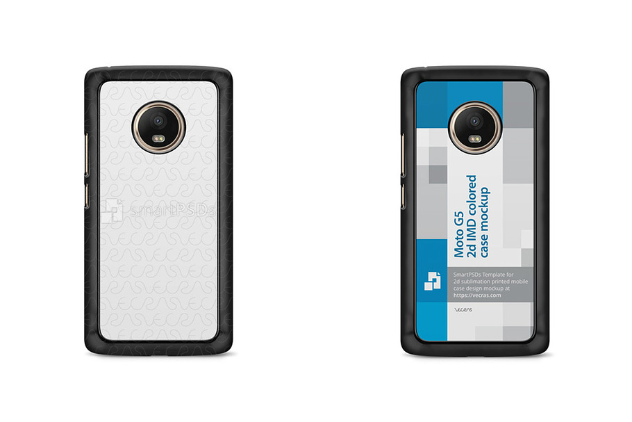 Moto G5 2d IMD Colored Mobile Case 