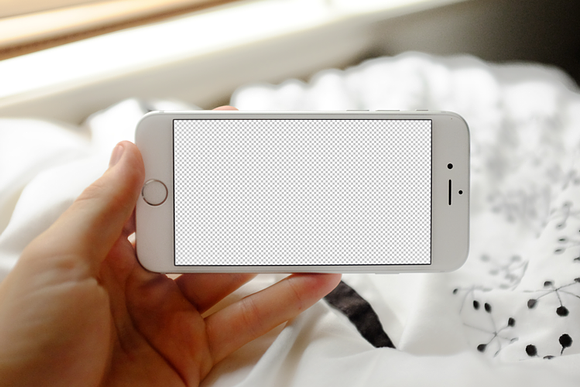 4 iPhone 6 Mockups in Mobile & Web Mockups - product preview 2
