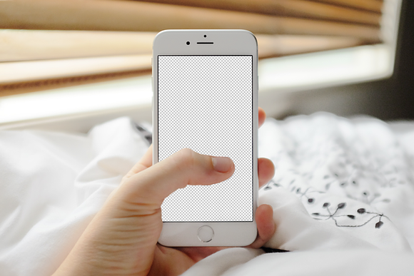 4 iPhone 6 Mockups in Mobile & Web Mockups - product preview 3