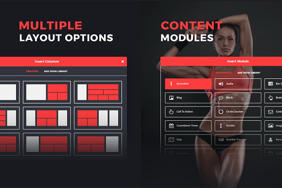 Gym Fitness & Bodybuilding Theme in WordPress Business Themes - product preview 2