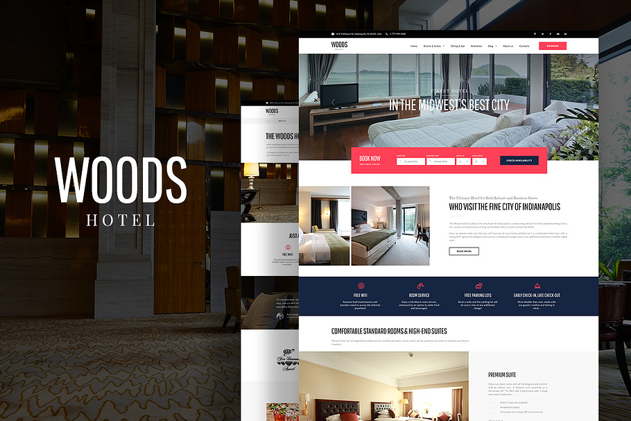 Hotel & Resort Wordpress Theme in WordPress Business Themes - product preview 8