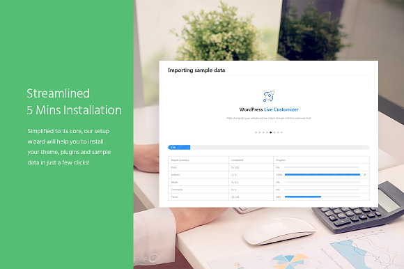 WegaByte - IT Consulting Firm in WordPress Business Themes - product preview 2