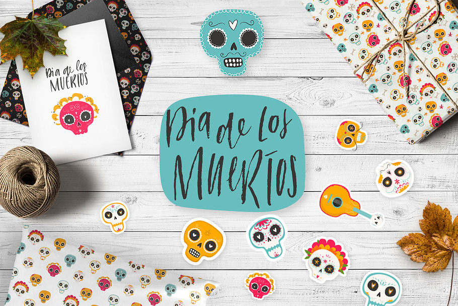 Day of the dead in Illustrations - product preview 8