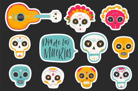 Day of the dead in Illustrations - product preview 1