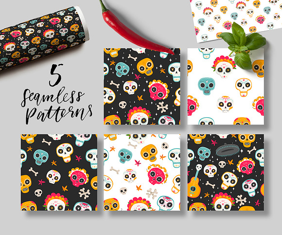 Day of the dead in Illustrations - product preview 2