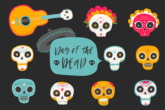 Day of the dead in Illustrations - product preview 3